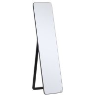 See more information about the Homcom Full Length Mirror Floor Standing or Wall Mount Dressing Mirror Bedroom Black