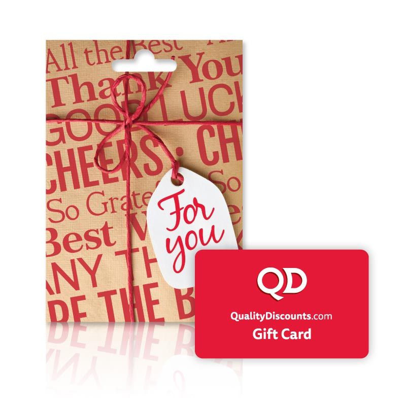 QD "For You" Gift Card £5 to £250 (Redeemable Online or Instore)