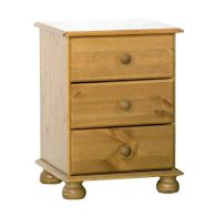 See more information about the Barnaby Bedside Pine 3 Drawers