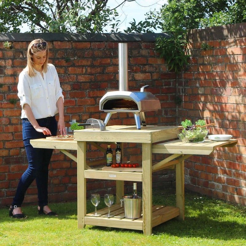 Pizza Oven Garden Table by Zest