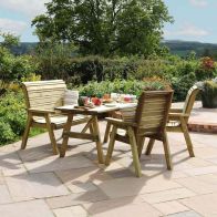 See more information about the Freya Garden Furniture Set by Zest - 4 Seats
