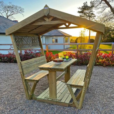 Product photograph of Stirling Garden Arbour By Zest - 2 Seats from QD stores