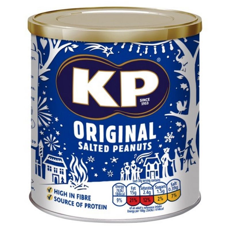 KP Original Salted Peanuts Caddy 375g