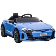 See more information about the Homcom Audi Licensed 12V Kids Electric Ride-On With Remote Control Suspension System Lights Music Motor - Blue