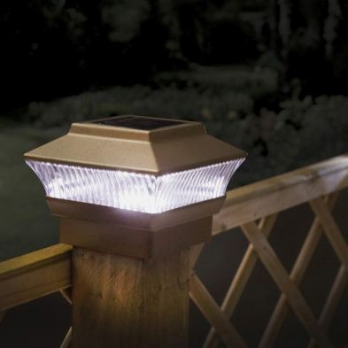 Product photograph of Solar Post Garden Lights 2 Pack from QD stores