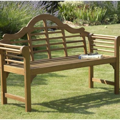 Product photograph of Lutyens Style Garden Bench Natural from QD stores