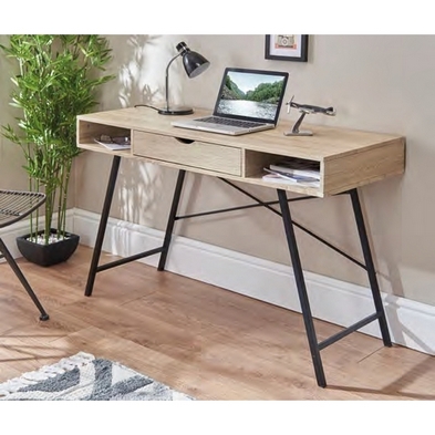 Product photograph of Elite Single Drawer Office Computer Desk from QD stores