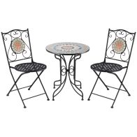 See more information about the Outsunny 3 Piece Garden Bistro Set