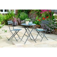 See more information about the Comfort Garden Bistro Set by E-Commerce - 2 Seats
