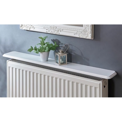 See more information about the 115.5cm Home Radiator Shelf - White Colour