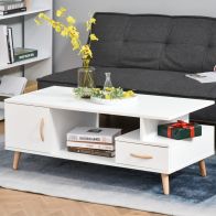 See more information about the Homcom Modern Minimalism Coffee Table with Storage