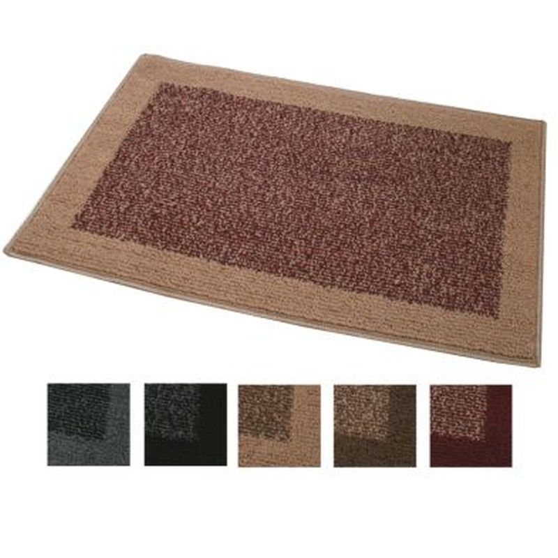 80x50cm Red Madras Doormat
