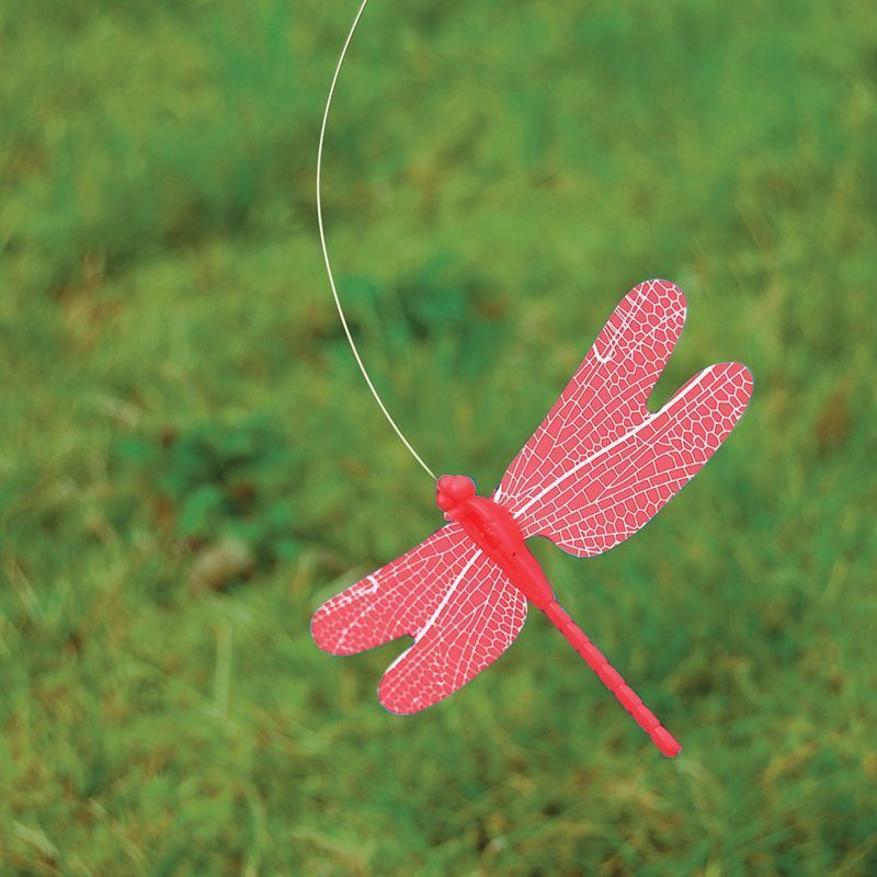 Fluttering Solar Dragonfly (Red)