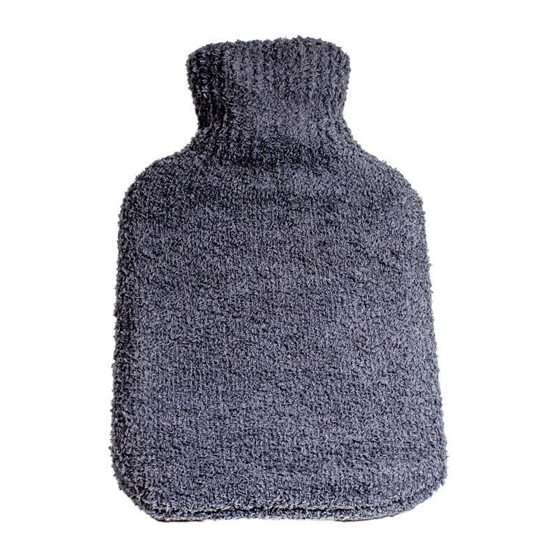Hot Water Bottle Knitted Cover 2L (Grey)