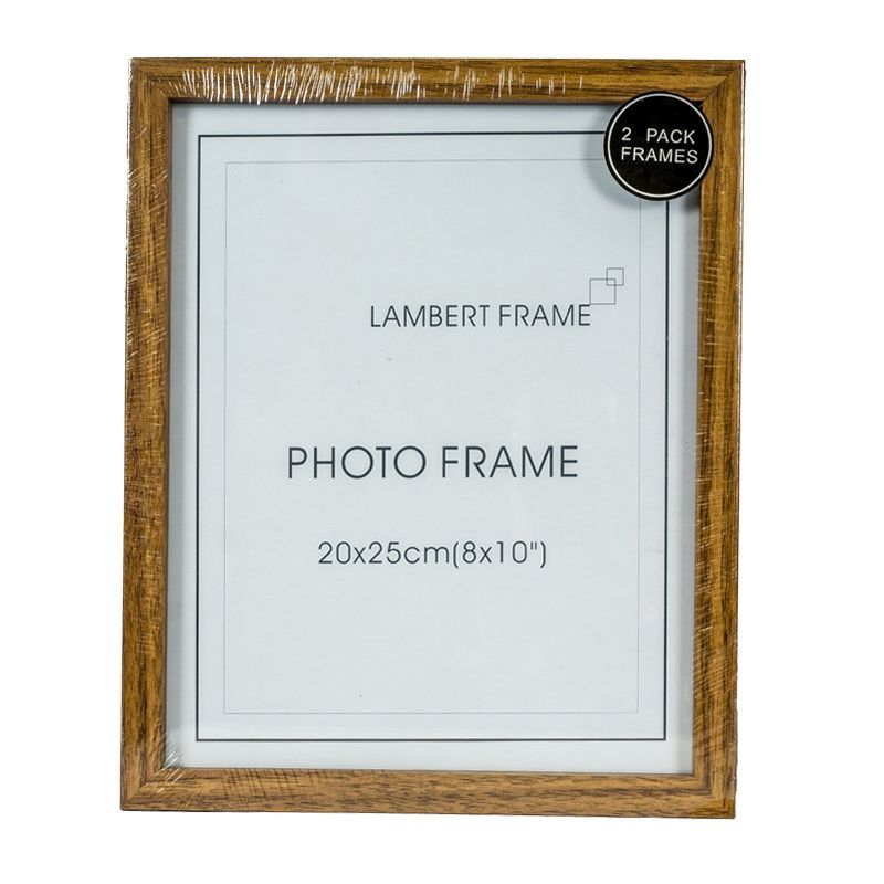 Photo Frame 8x10inch 2 Pack (Wood Grain)