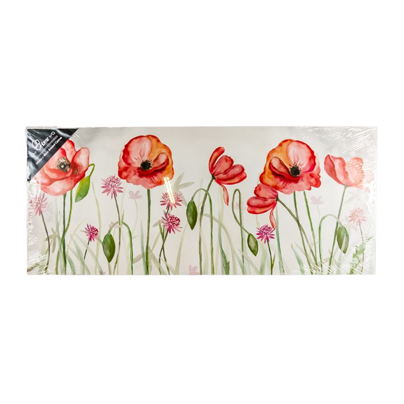 Poppies Canvas Print 100x40cm