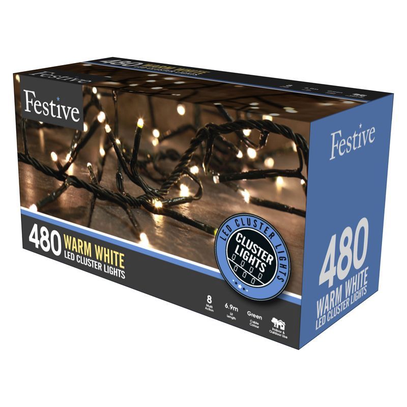 480 Multiaction Warm White Cluster LEDs