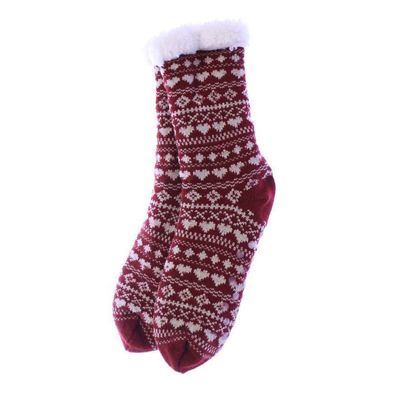 Ladies Slouch Socks - Red - Buy Online at QD Stores