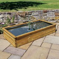 See more information about the Wooden Aquatic Garden Planter