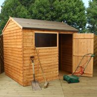 See more information about the Mercia 6 x 8 Overlap Reverse Apex Shed