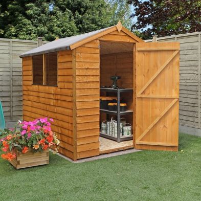Mercia 6 3 X 7 10 Apex Shed Budget Dip Treated Overlap