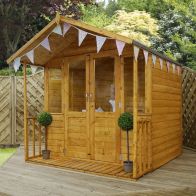 See more information about the Mercia 7 x 7 Bournemouth Double Door Shiplap Apex Summerhouse