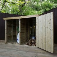 See more information about the Mercia 3 x 6 Pent Log Store - Windowless