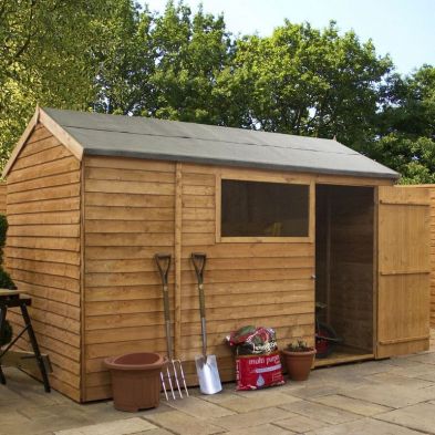 See more information about the Mercia 10 x 6 Overlap Reverse Apex Shed