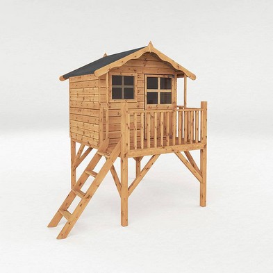 Product photograph of Mercia Poppy 6 3 X 6 5 Apex Children S Playhouse - Premium Dip Treated Shiplap from QD stores