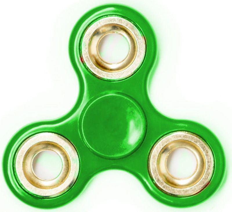 Whirlerz Finger Fidgets - Green & Gold - Buy Online at QD Stores