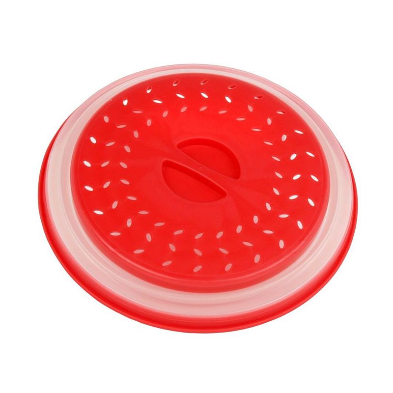 Microwave It Microwave Plate Cover & Colander Red