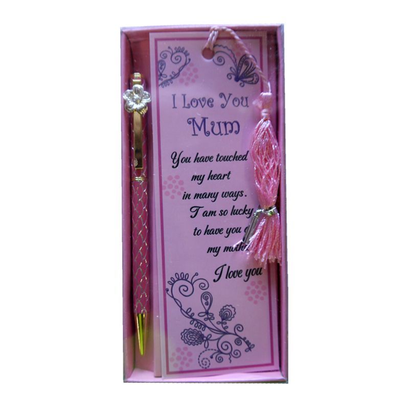 Pen & Bookmark Gift - Pink