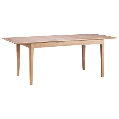Product photograph of Bayview Extending Dining Table Oak 6 Seater from QD stores
