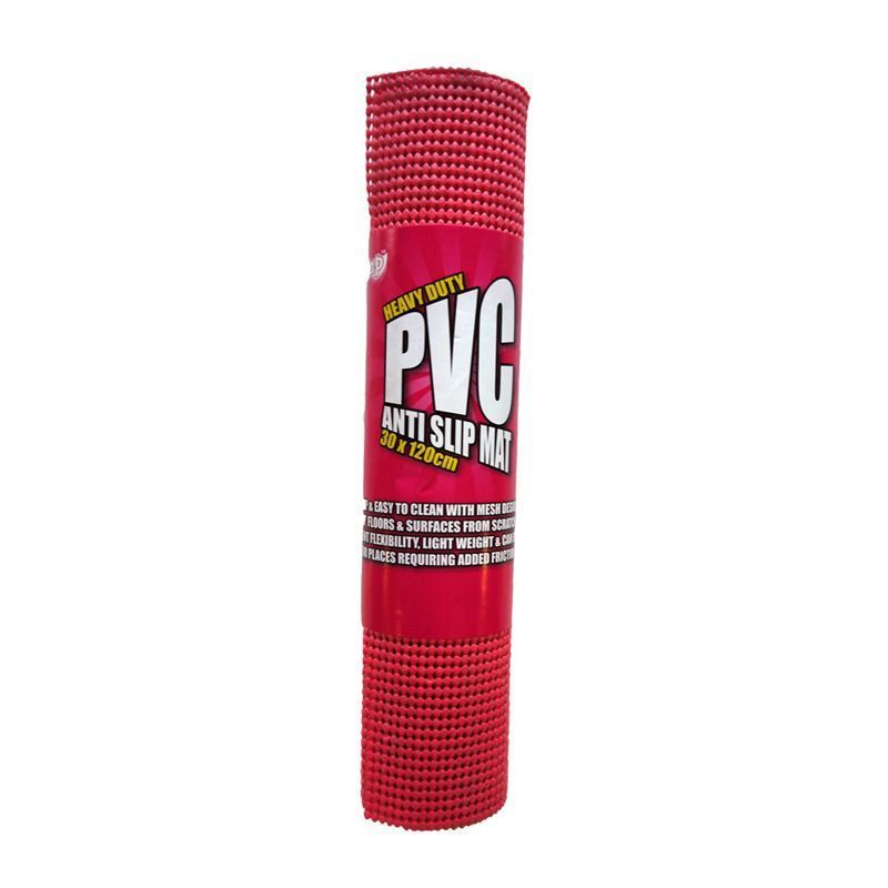 Zap PVC Anti Slip Mat 30x120cm - Red