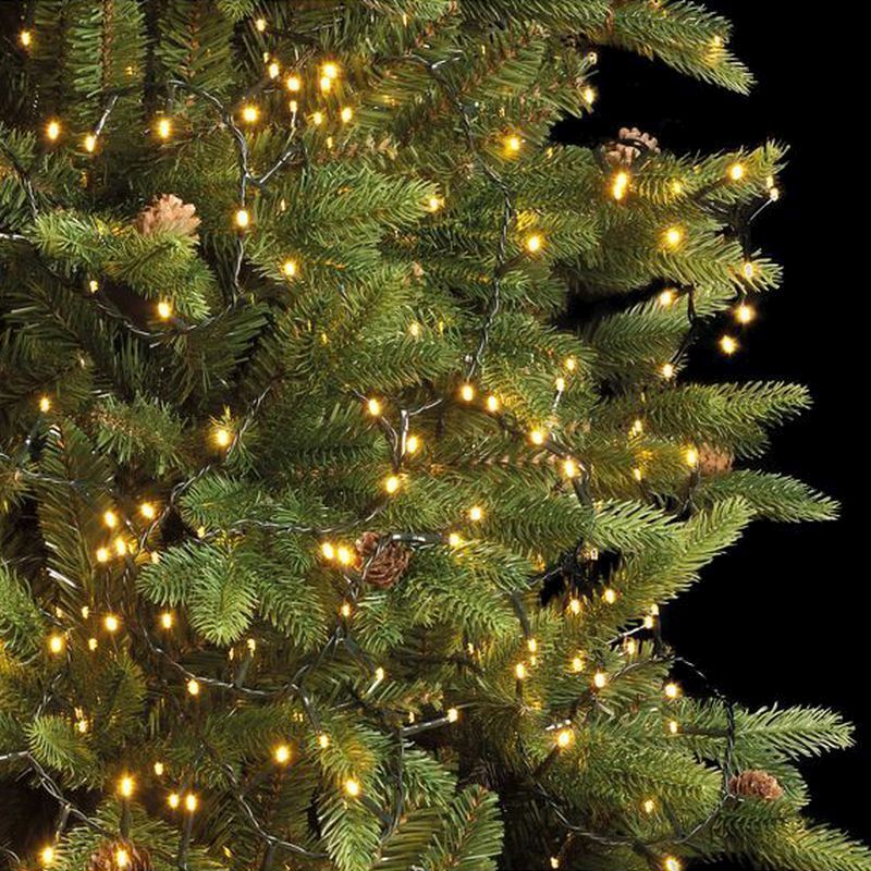 100 LED Warm White 2.5m Fairy Christmas Tree Outdoor Lights
