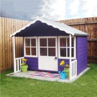 See more information about the Shire Pixie 5' 10" x 5' 6" Apex Children's Playhouse - Premium Dip Treated Shiplap