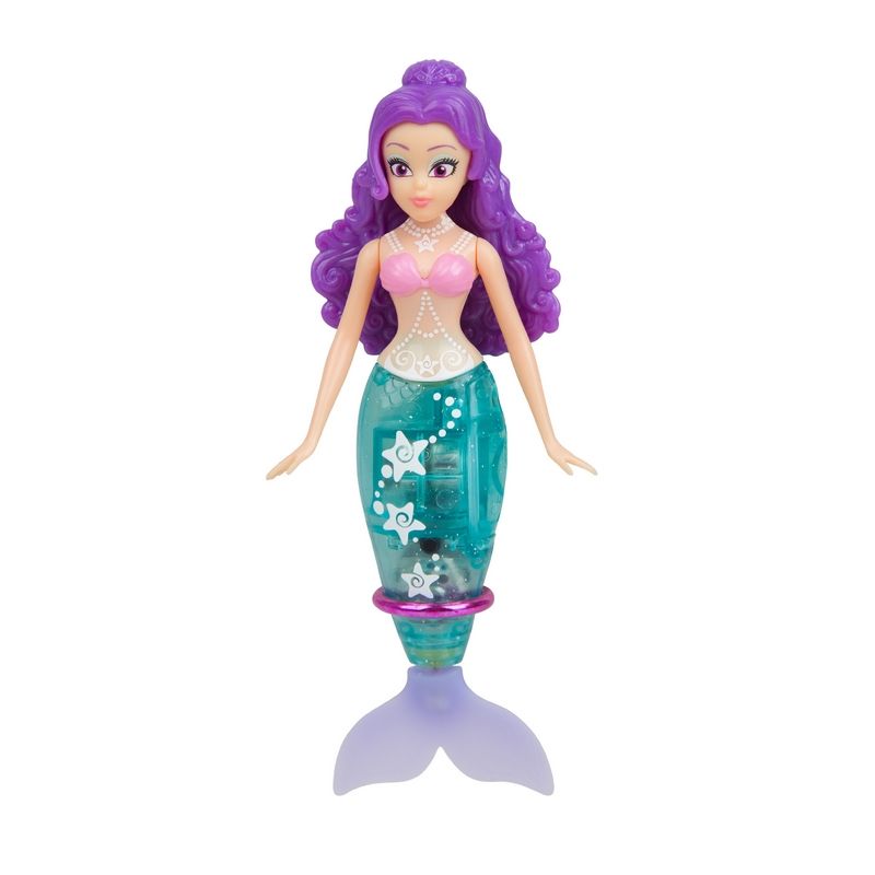 swimming mermaid bath toy