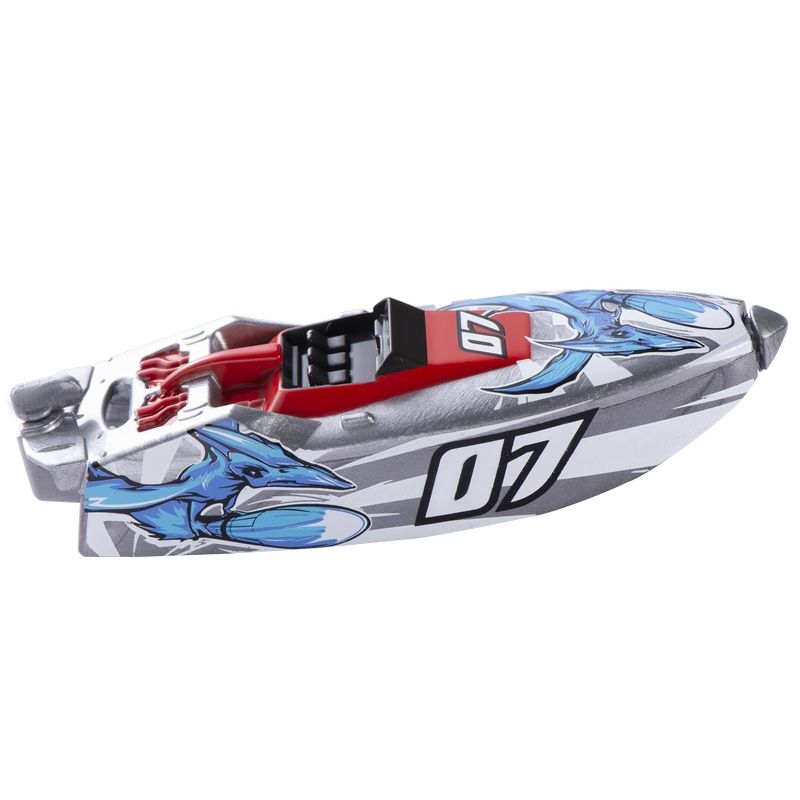 Micro Speed Boat 07 Silver