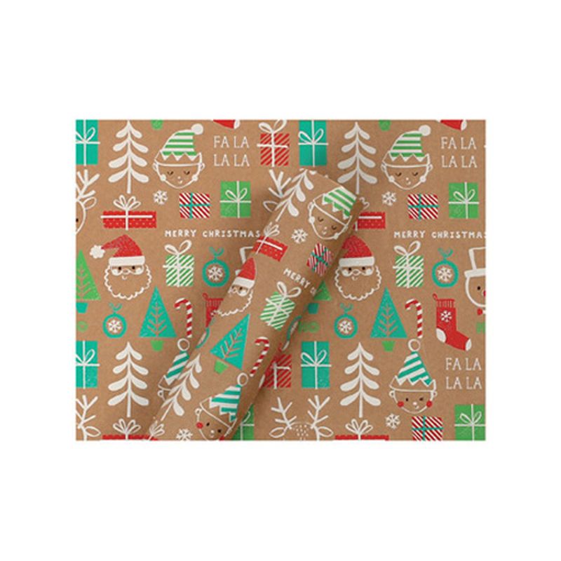 3m Krafty Christmas Wrap - Elf, Santa & Presents