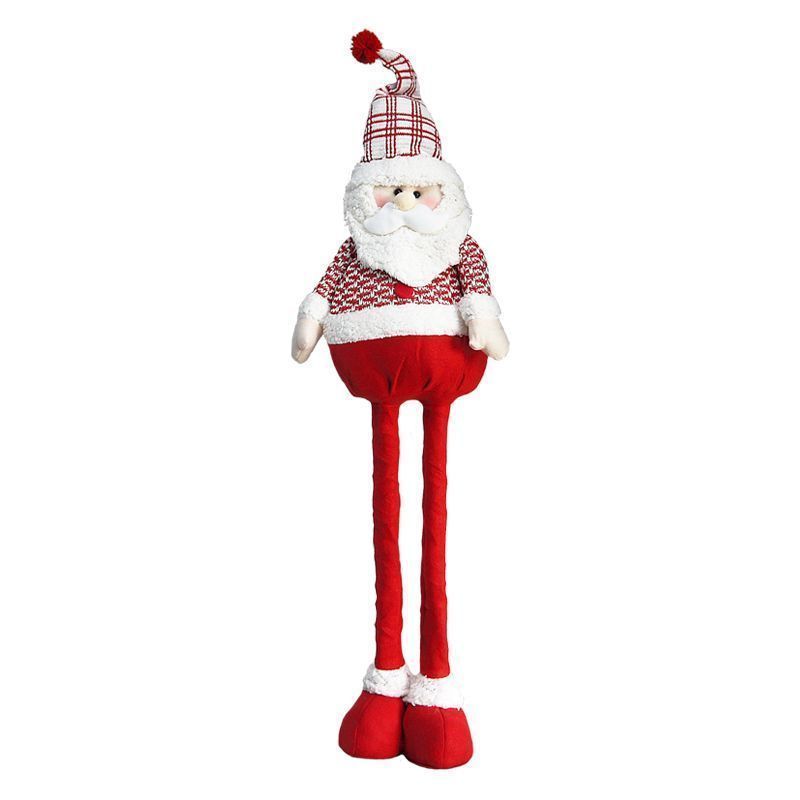 Standing Santa In Red & White Suit 36 Inch  