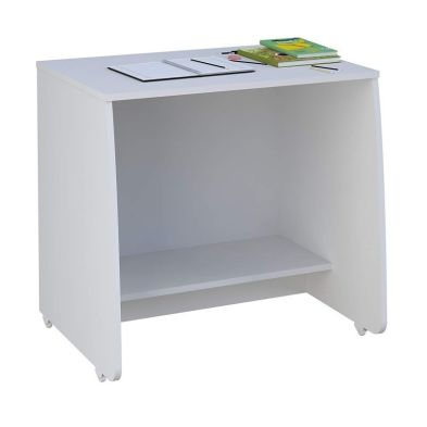 Product photograph of Kudl Desk White - 69cm By Kidsaw from QD stores