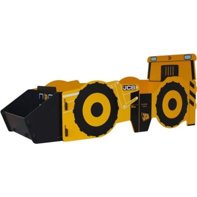 Product photograph of Jcb Junior Single Bed Yellow 3 X 8ft By Kidsaw from QD stores