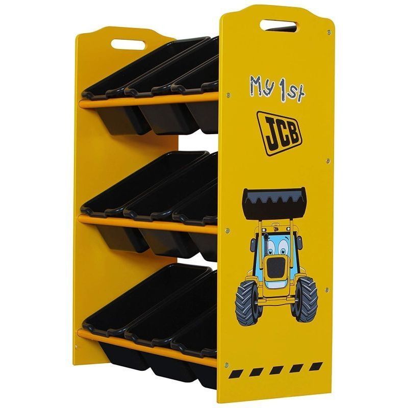 JCB Junior Storage Unit Yellow by Kidsaw