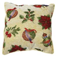 See more information about the 43x43cm Christmas Decorations Tapestry Cushion