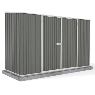 See more information about the Mercia 10 x 5 Absco Double Door Pent Shed - Grey