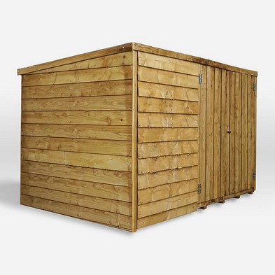 Product photograph of Mercia Garden Storage 3 2 X 6 4 Pent Bike Store - Budget Dip Treated Overlap from QD stores