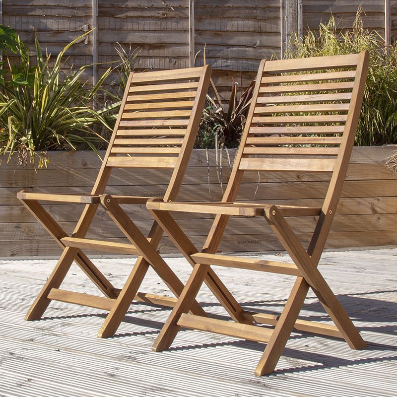 Acacia Wood Garden Chair By Wensum 2 Seats At Qd S - Is Acacia Wood Good For Garden Furniture