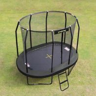 See more information about the Jumpking JumPOD Oval 8 x 11.5ft Trampoline Safety Net & Pad