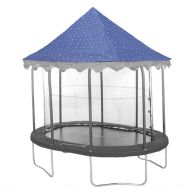 See more information about the Jumpking Oval 7x10ft Trampoline Canopy Stars (Trampoline Not Included)
