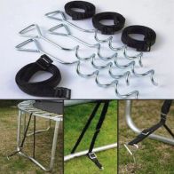 See more information about the Jumpking Deluxe Trampoline Tie Down Kit
